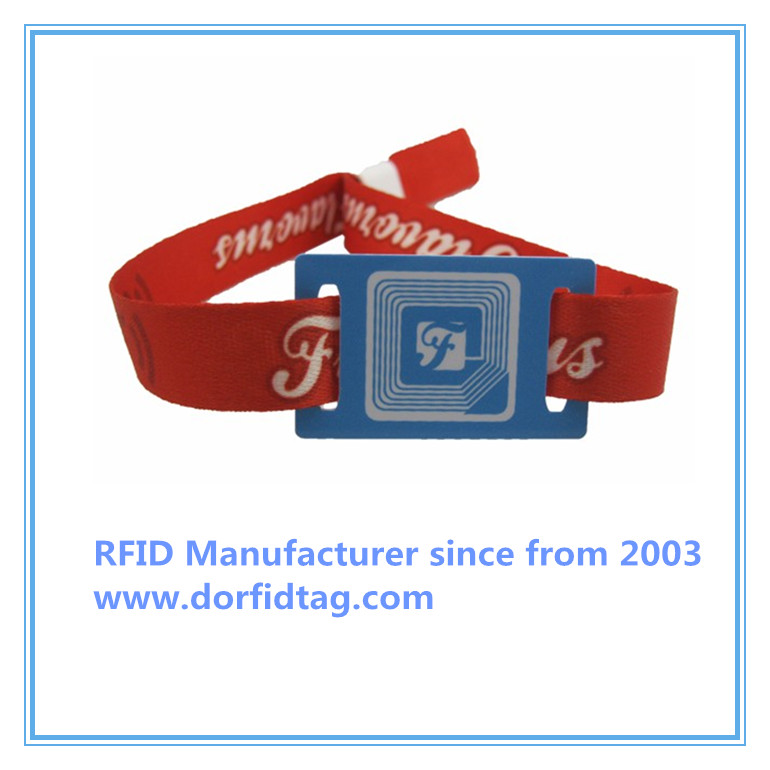 NTAG 210 event wristbands party wristbands fabric wristbands